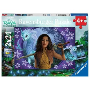Ravensburger - Casse-tête Disney Raya 2 X 24 pièces