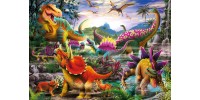 Ravensburger - Casse-tête Dinosaures colorés 35 pièces