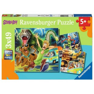 Ravensburger - Casse-tête Scooby Doo 3 X 49 pièces
