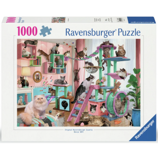 Ravensburger - Casse-tête Paradis des chats 1000 pièces