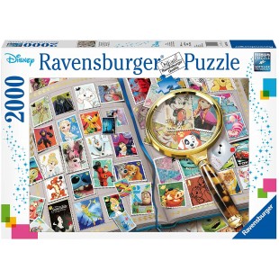 Ravensburger - Casse-tête Disney mes timbres préférés 2000 pièces