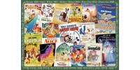 Ravensburger - Casse-tête Disney poster vintage 1000 pièces