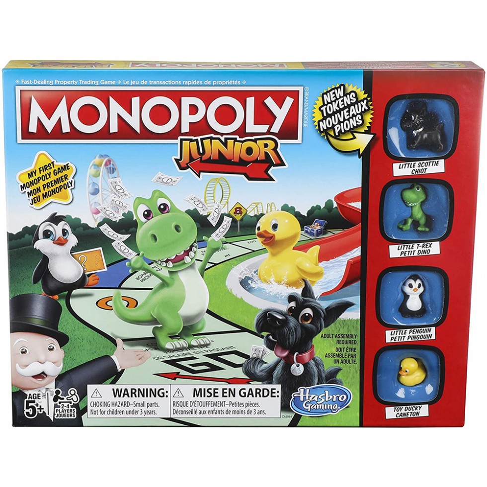 Hasbro – jeu de société classique Monopoly Original