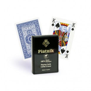 Piatnik - Jeu de cartes 100% plastique