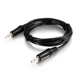 Câble Audio Stéréo 3.5mm Mâle à Mâle 3 pieds (0.91m) C2G