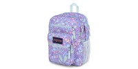 JanSport - Sac à dos Big student Fluid Floral Lilac