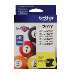 Cartouche d'encre Brother LC201 Jaune
